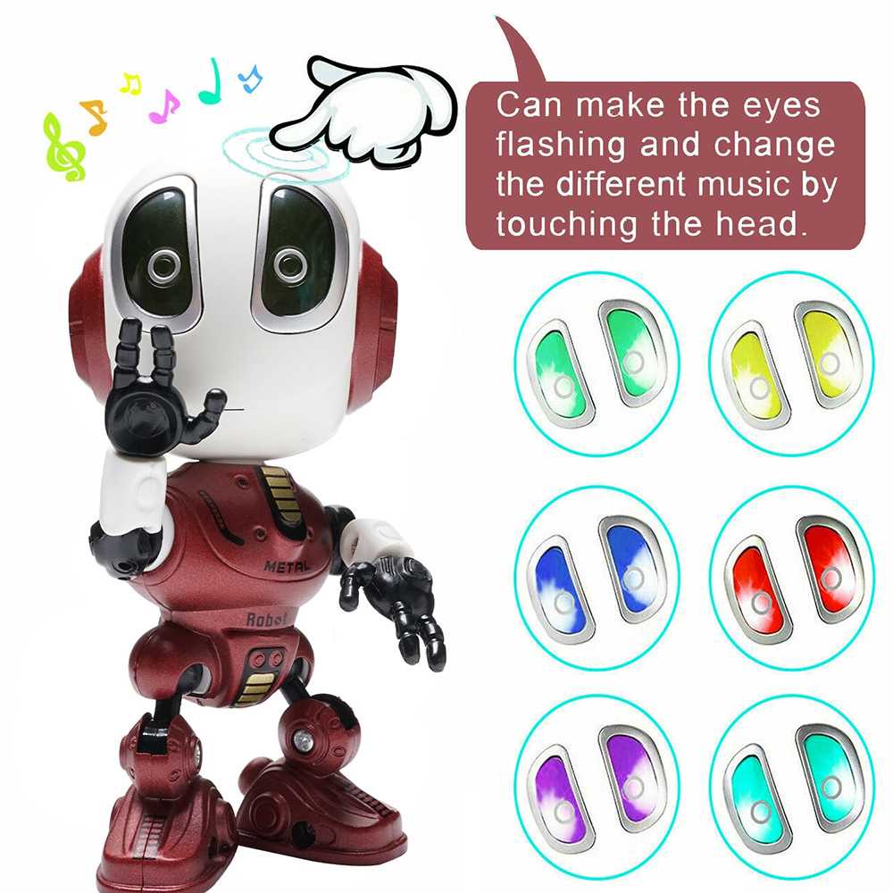 (100% BARANG ORI) Mainan Anak Repeat Talking Smart Robot Children Toy - X-0119