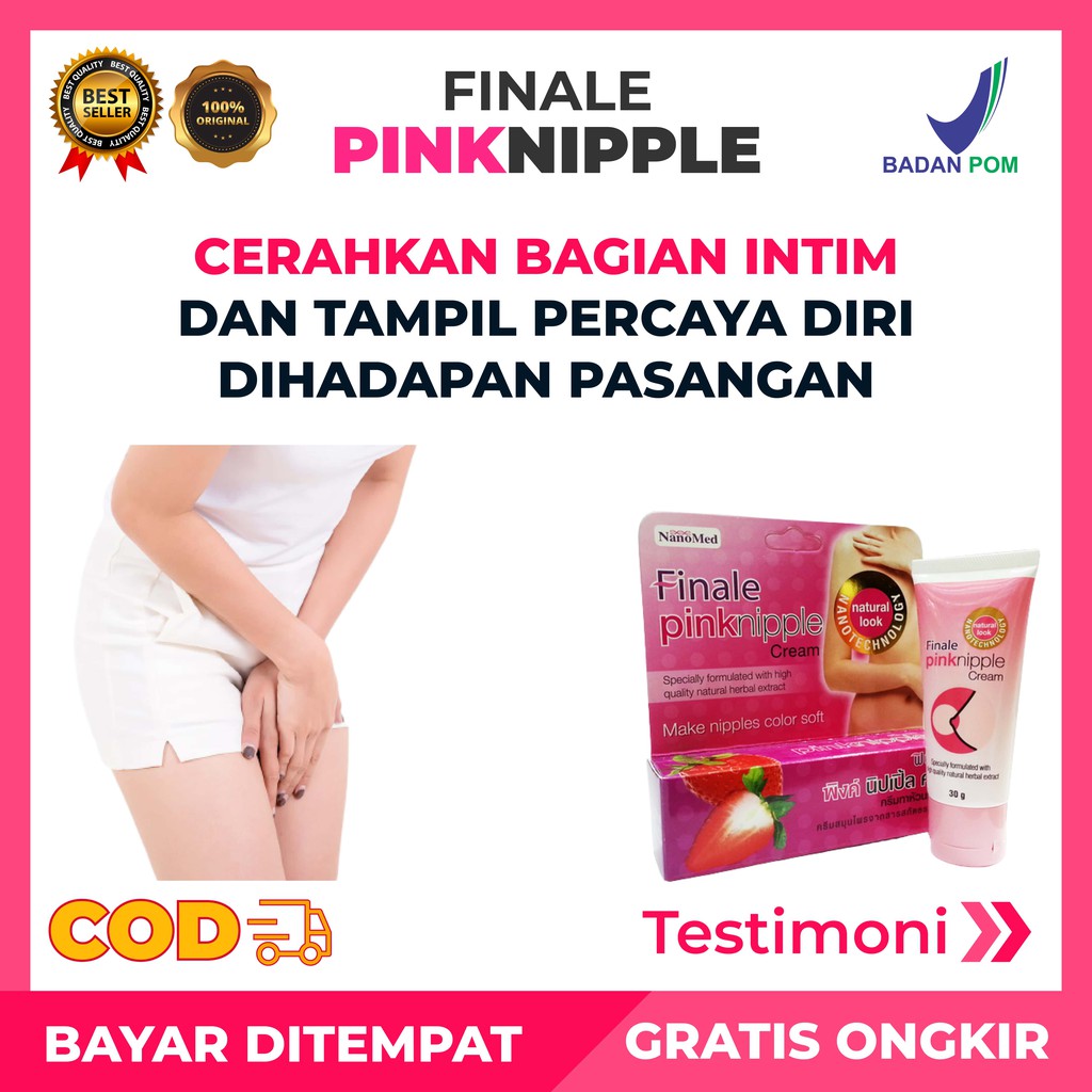 FINALE PINKNIPPLE ORIGINAL KRIM PEMUTIH-SELANGKANGAN-PEMUTIH KETIAK BPOM