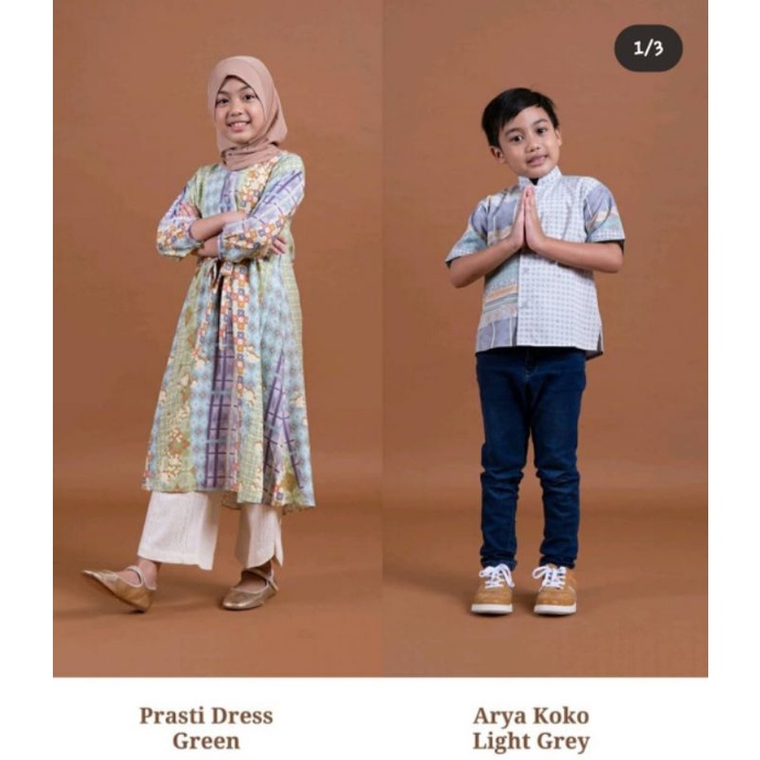 Prasti dress green Ria Miranda Kids