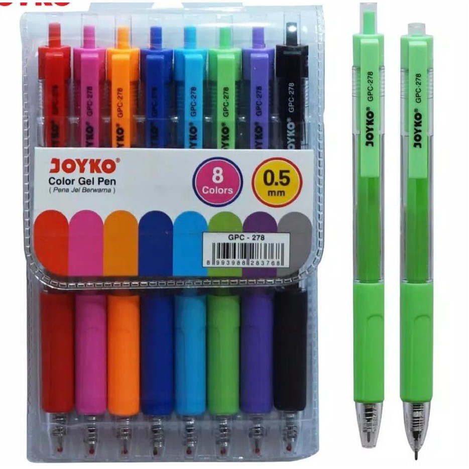 

AQZ Gel pen JOYKO GPC-278 ( set ) Terlaris