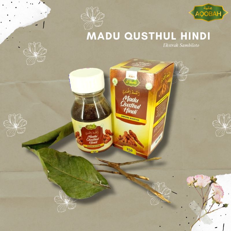 

Madu qusthul hindi gold premium 350gr