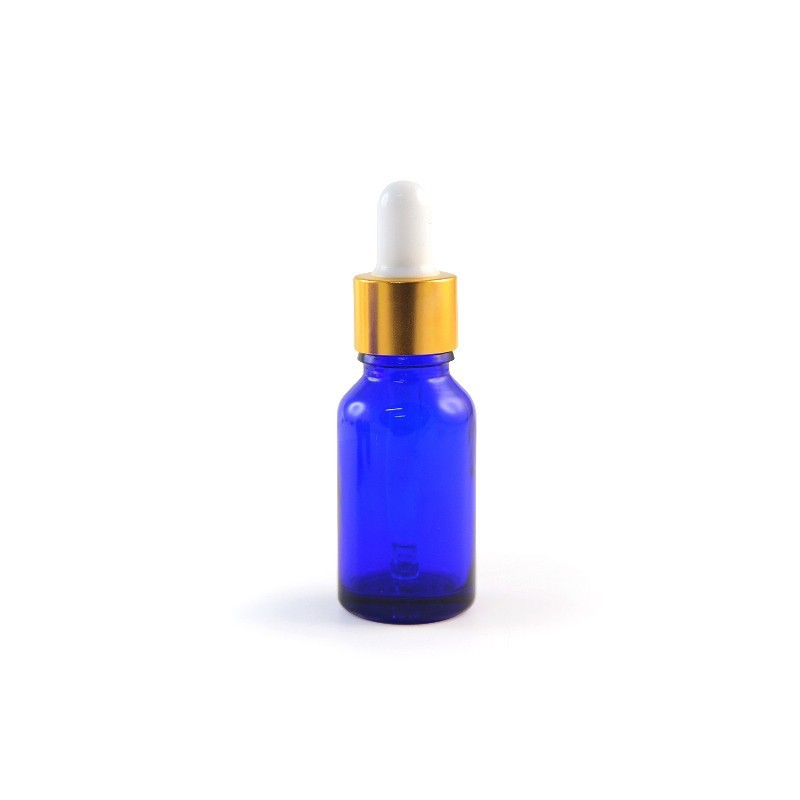 PROMO MURAH BOTOL KACA PIPET WARNA BIRU UKURAN 15 ML / BOTOL SERUM VITAMIN SERBAGUNA / BOTOL MURAH