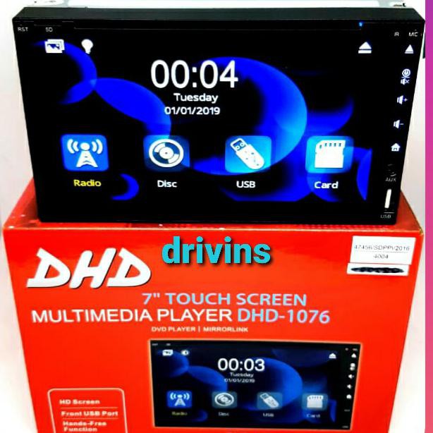 READY TV MOBIL DOUBLEDIN DHD-1076 FULLGLASS, MIRRORLINK - HEADUNIT