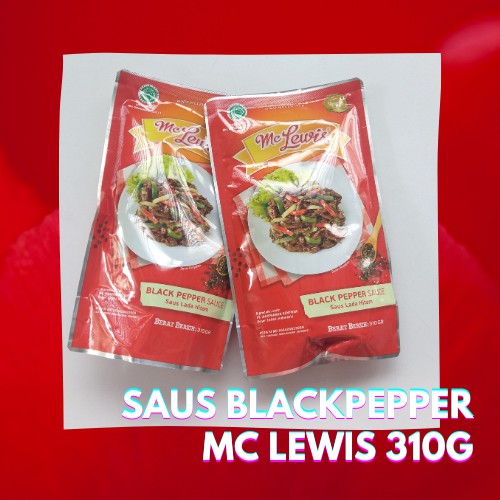 

Saos Blackpepper Mc Lewis 310g