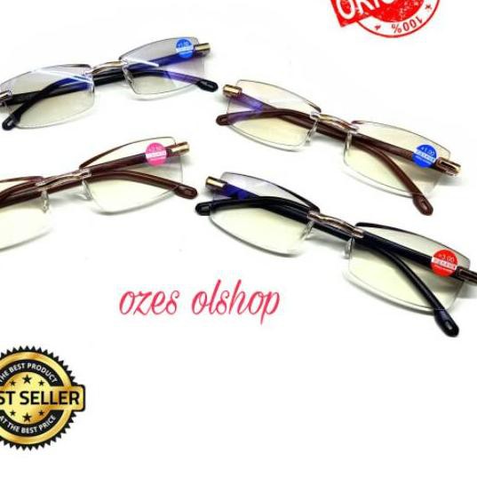□ Spesial order LTN KACAMATA KHUSUS PLUS BACA LENSA BLUEREY ANTIRADIASI UNTUK PRIA WANITA ✅