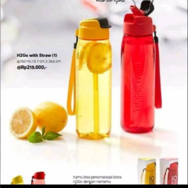 H2Go with Straw Tupperware (1)