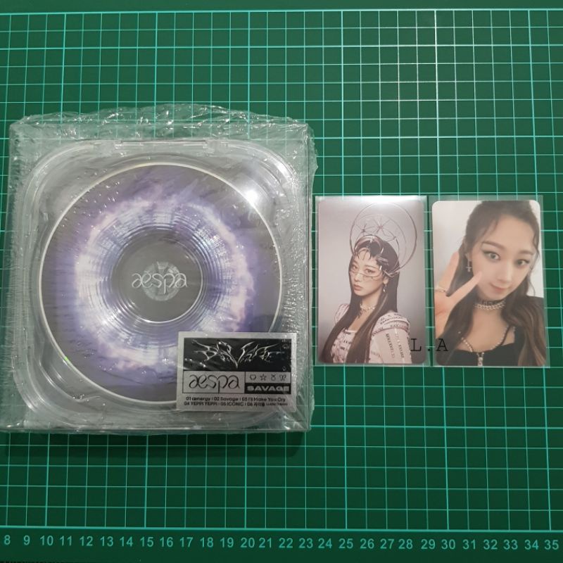 Album aespa - SAVAGE (P.O.S VER.) Giselle set - unsealed