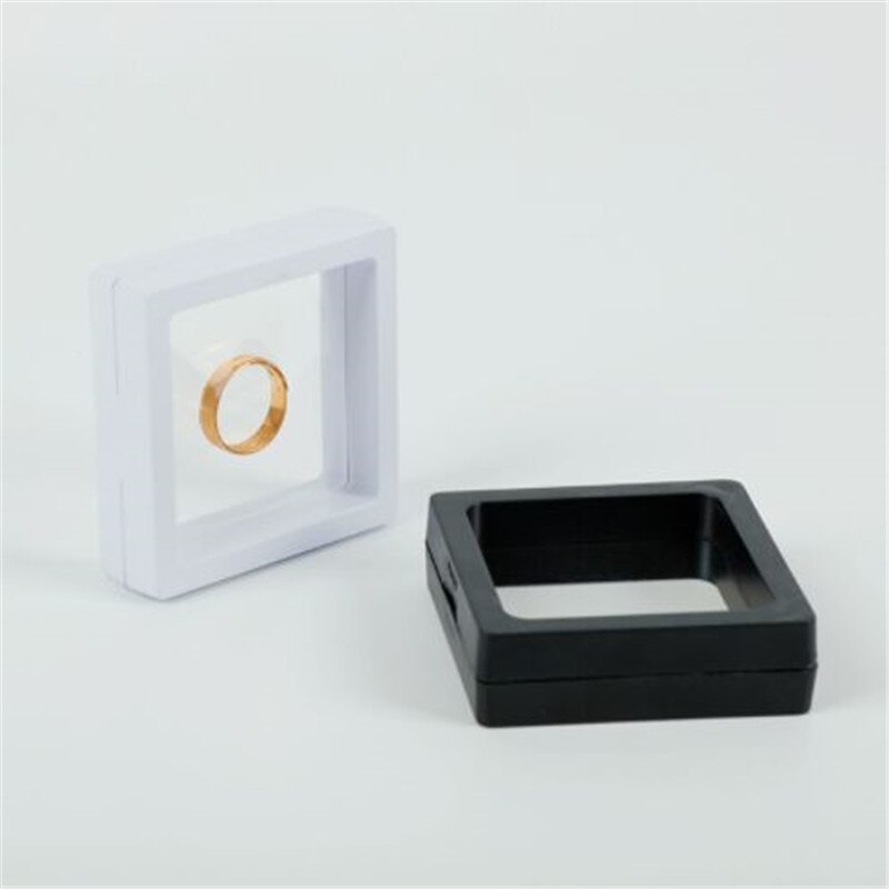 Stand Holder Display Perhiasan Anting Cincin Model Transparan