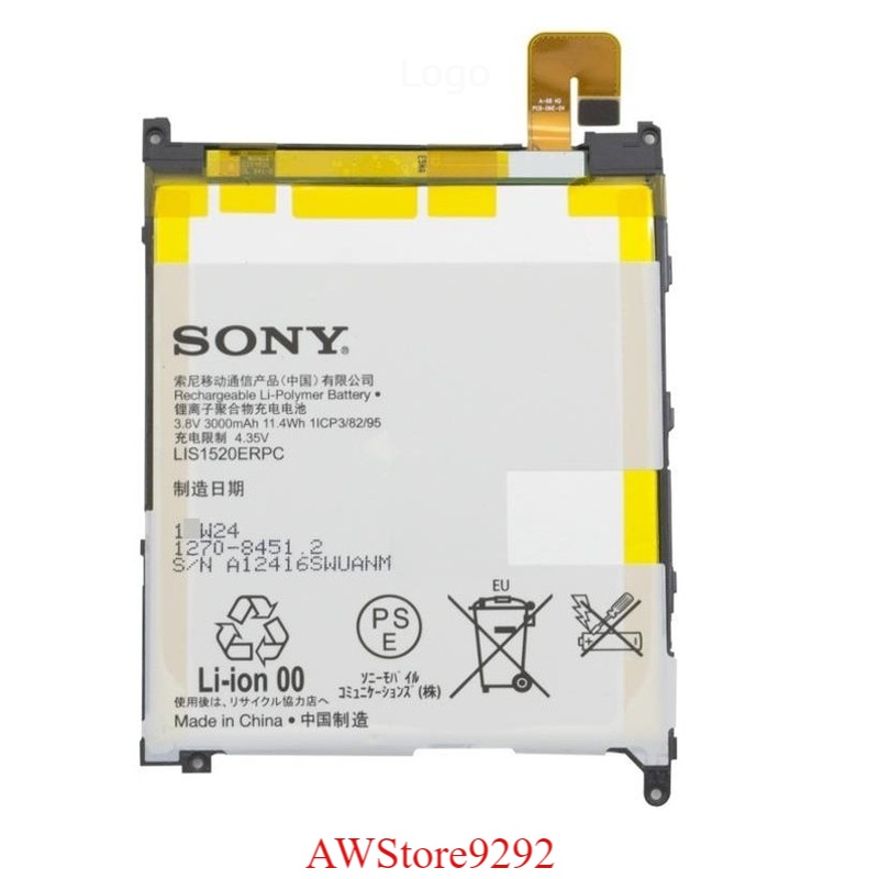 Mcom Battery Batere Batre Baterai Mcom Sony Xperia Z Ultra C6802 C6808 C6833 XL39H LIS1520ERPC