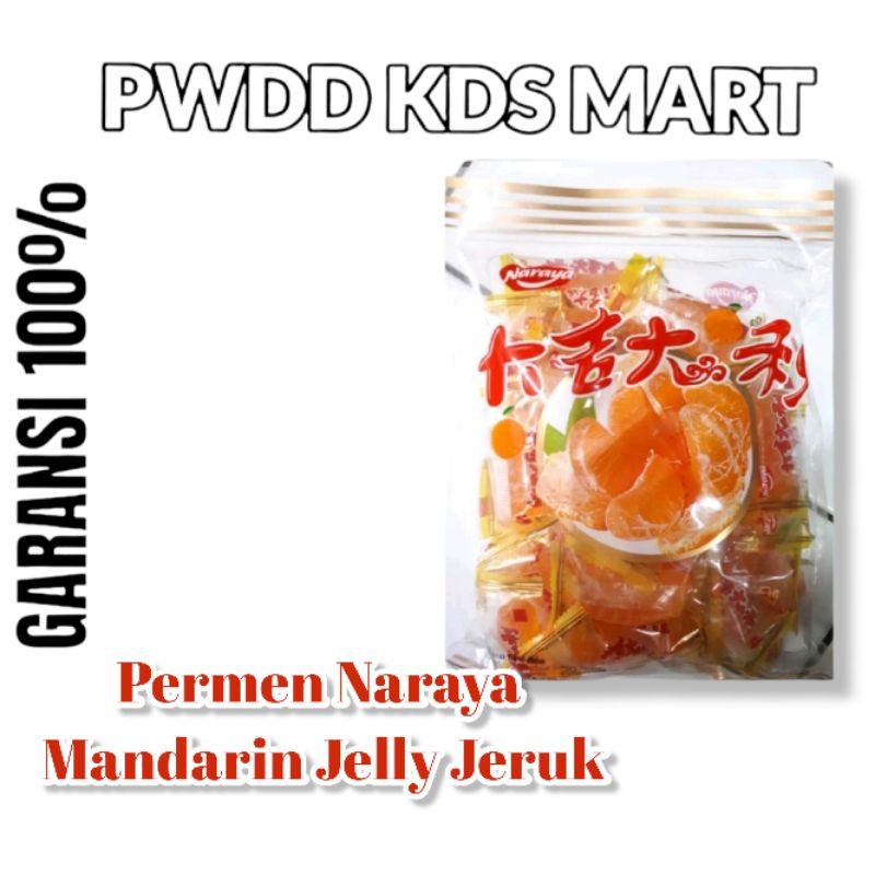 

Permen Naraya Mandarin Jelly Jeruk 500gram