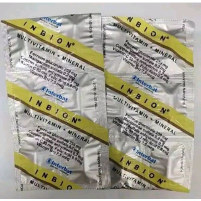 inbion eceran tablet