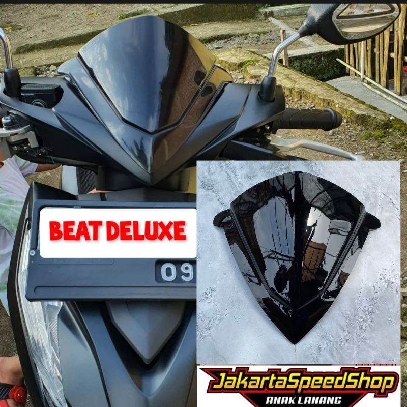 Visor honda beat deluxe winshield honda beat deluxe universal