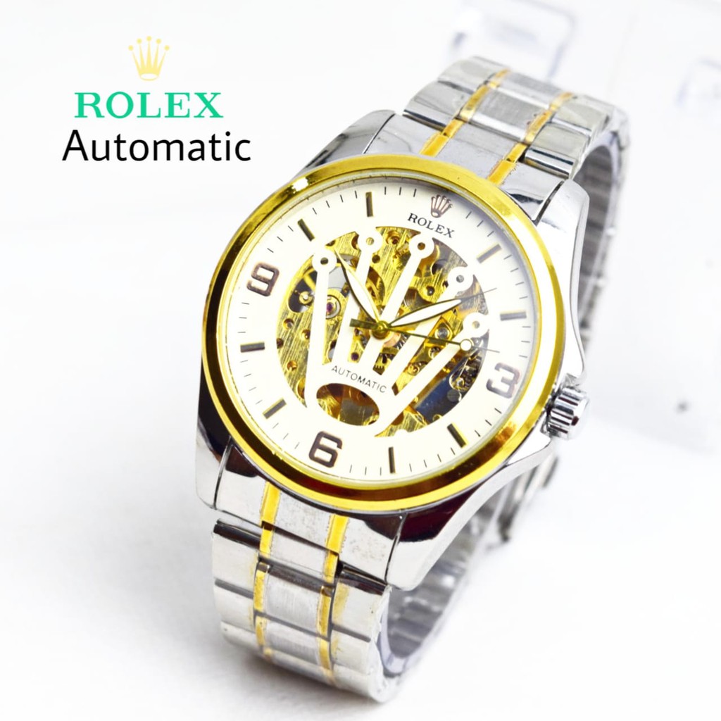 JAM TANGAN PRIA ROLEX MATIC NEW MODEL