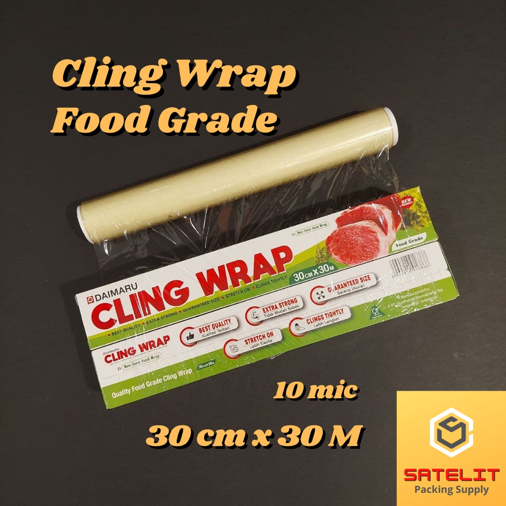 Cling Wrap / Plastik Wrap Makanan 30cm X 30M