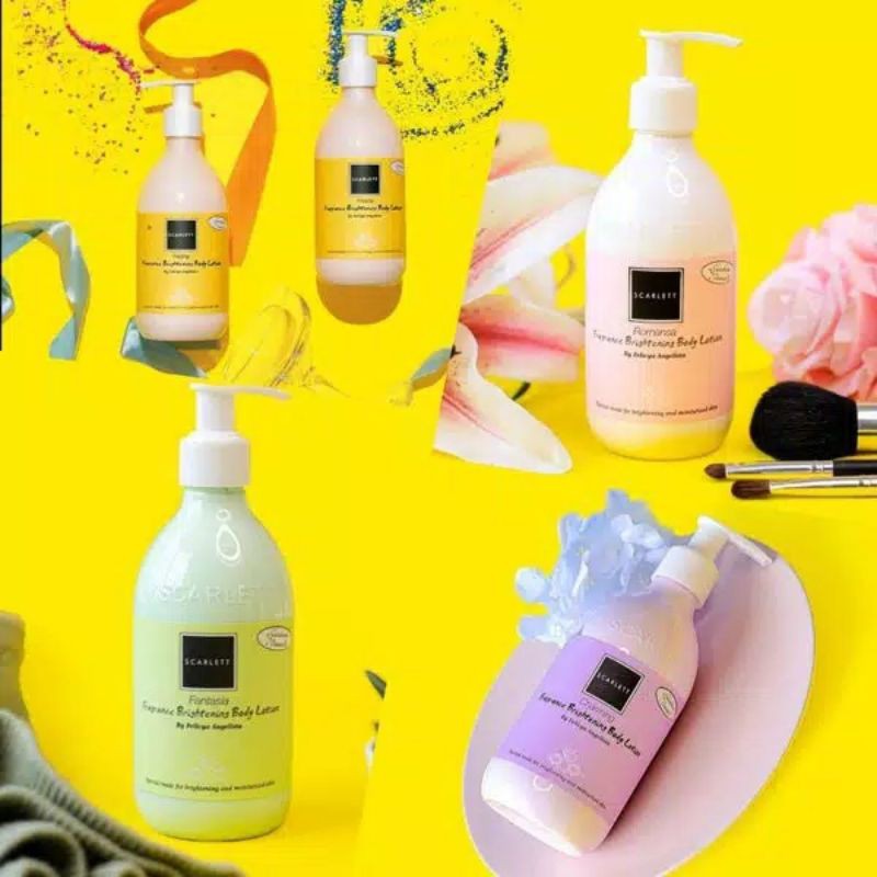 SCARLET BRIGHTENING BODY LOTION / SCARLET HAND BODY