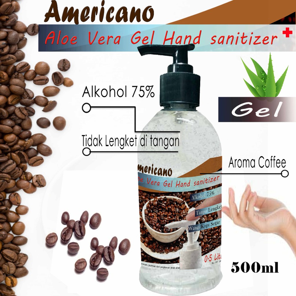 hand sanitizer gel | hand sanitizer 1 liter | hand sanitizer 500ml varian coffee(OC)