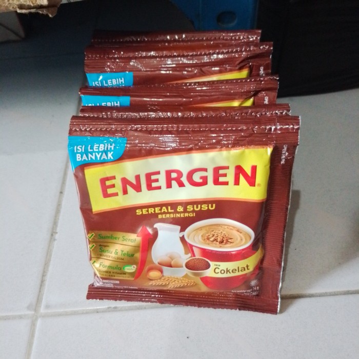 

ENERGEN COKELAT RENTENG 10X34GR