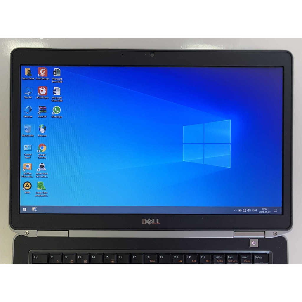 Laptop-Murah-Dell Latitude-E6320-Corei5-Ram4G-HDD320G-Kamera-DVD-Design-Gaming-Win10-Siap Pakai