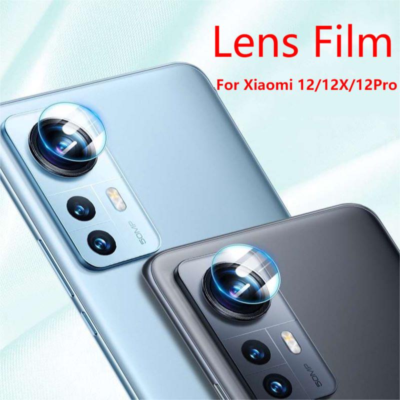 Tempered Glass Pelindung Lensa Kamera Smartphone Anti Gores Untuk Xiaomi 12 / 12X / 12Pro