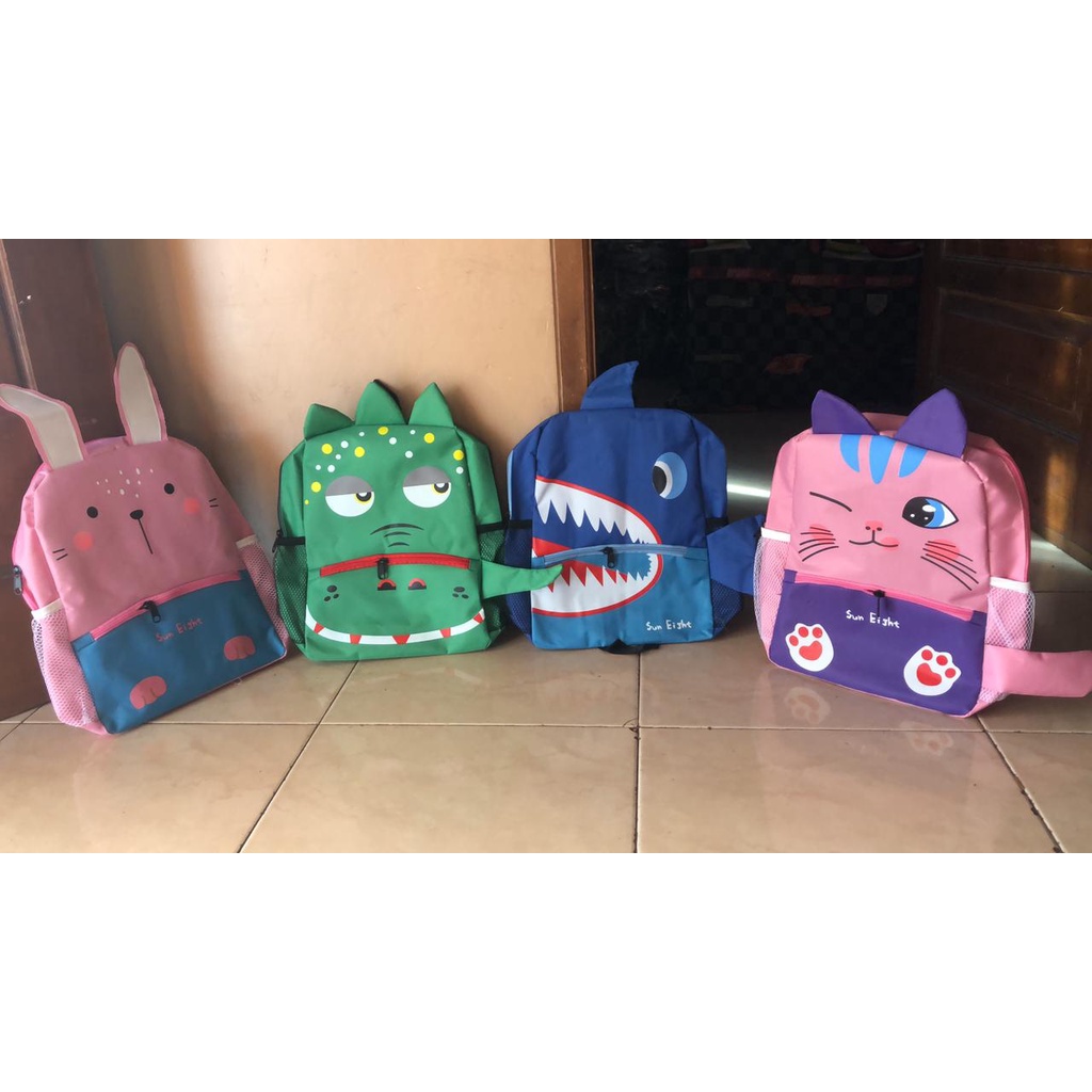 HANABI - tas  sekolah / tas ransel GEMINI anak sekolah unisex cewe cowo tas paud / tk