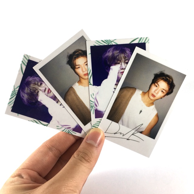 Kang Daniel Signed Polaroid