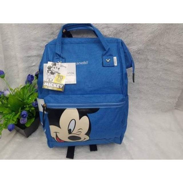 BEST ORIGINAL PREMIUM MULTIFUNGSI RANSEL ANELLO DISNEY MICKEY LARGE WANITA