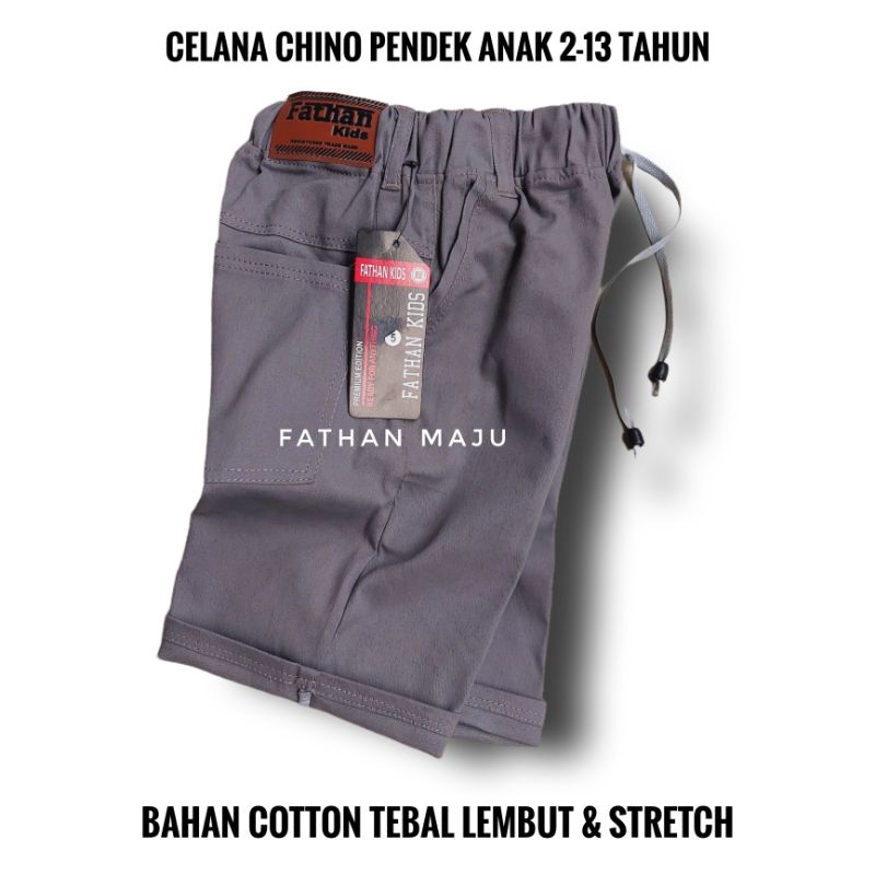 Celana Chino 7/8 anak 3-14 tahun Celana Pendek anak laki-laki