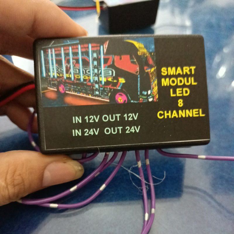 Modul control led bak truk 8 channel