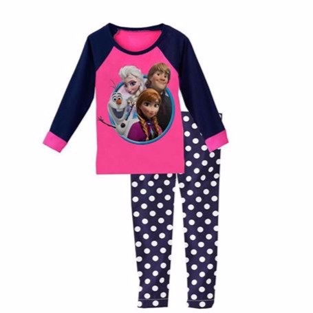 Pajamas Frozen Family