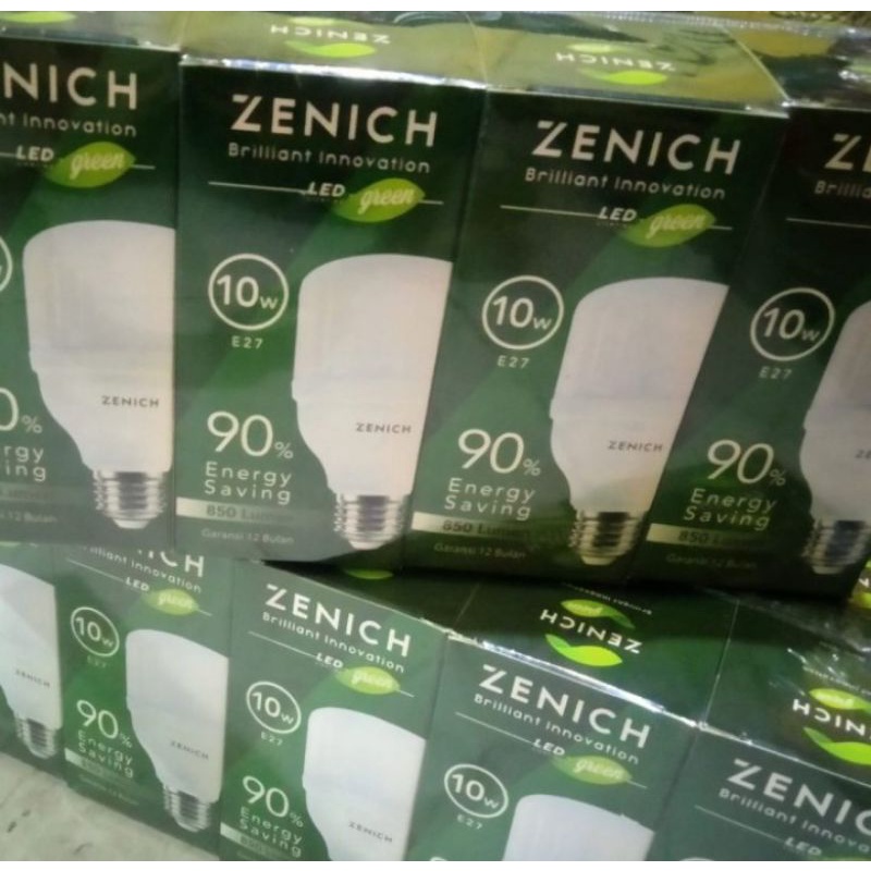 LAMPU LED ZENICH 10 WATT GARANSI RESMI 1 TAHUN