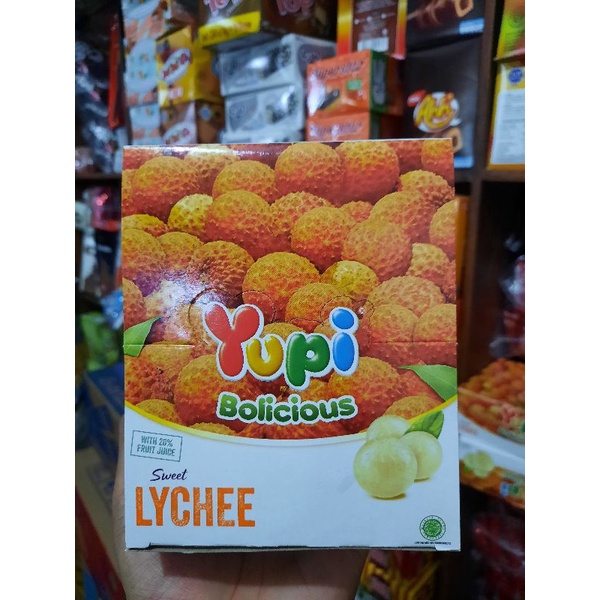 

Yupi bolicious 1 box isi 24pcs