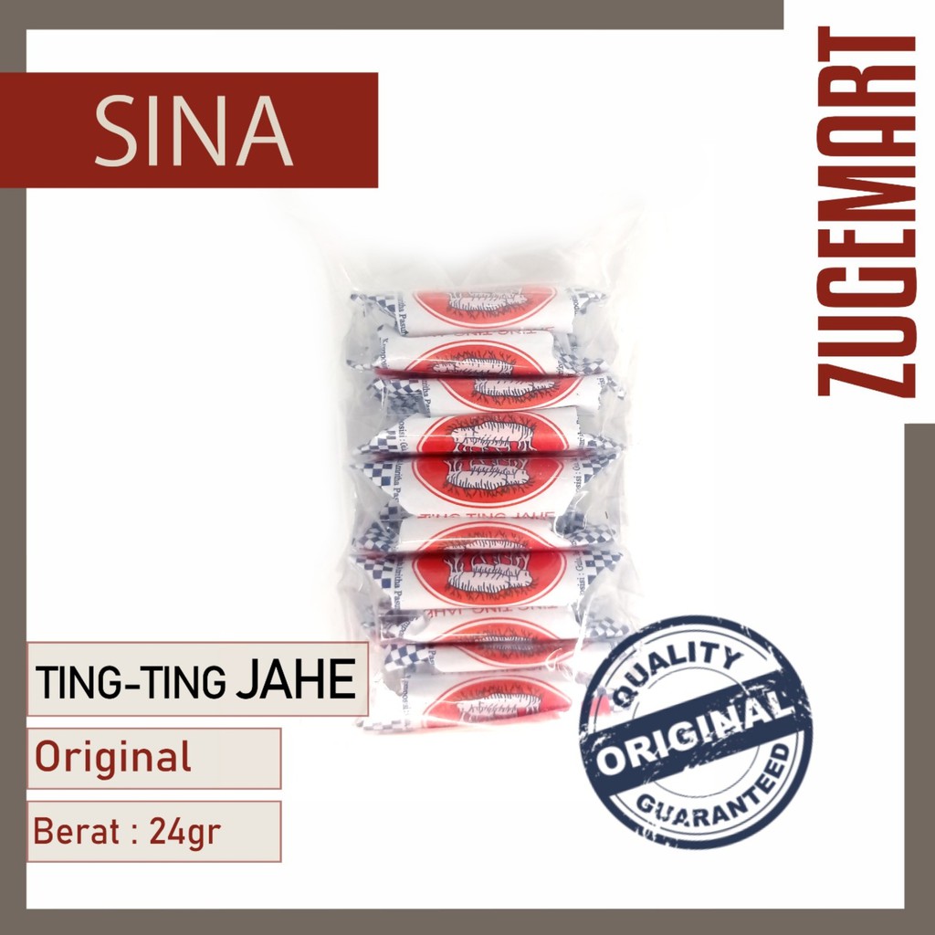 

Permen Ting Ting Jahe / Permen Jahe - 24gr