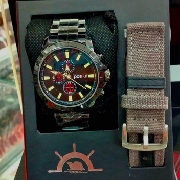 POSITIF Jam Tangan Pria Analog Original Tahan Air