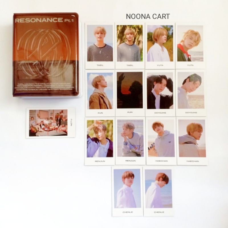 NCT 2020 - Mini Collect Book Resonance Polaroid From Home Kolbuk Haechan Taeil Chenle Yuta Kun