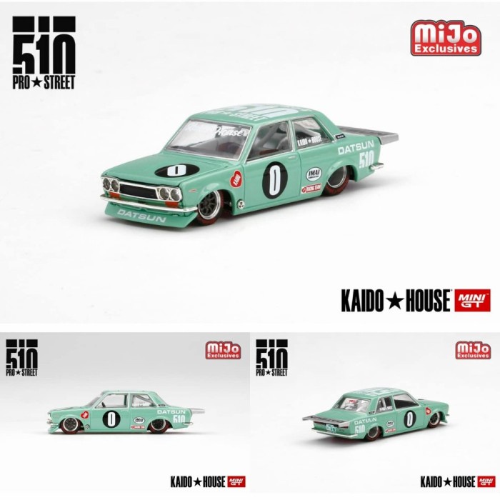 Mini GT x Kaido House Datsun 510 Pro Street 008 KD0510