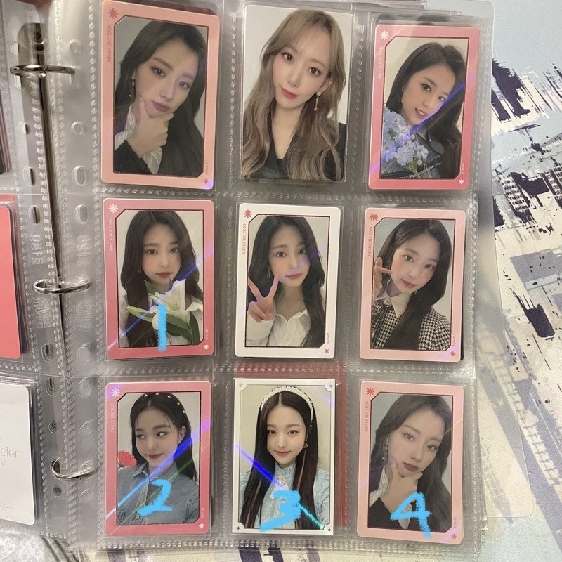 photocard pc izone tc special trading card on the story minju wonyoung hyewon holo tc ots special
