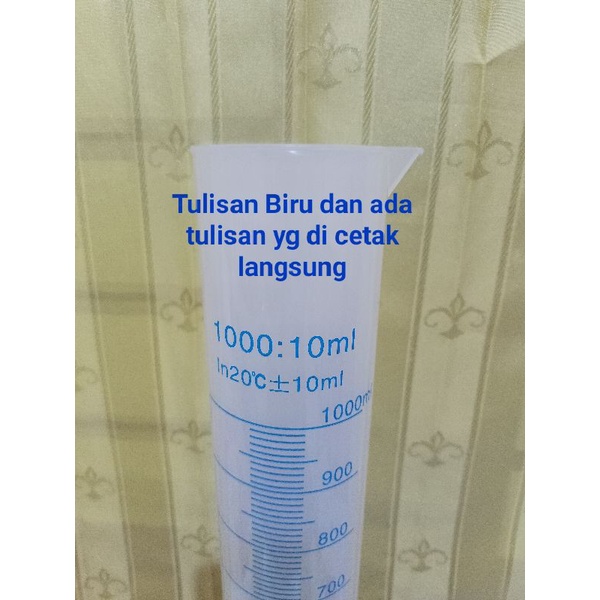 Gelas Takar atau Tabung Ukur 1000ml atau 1 Liter