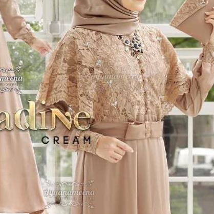 ✶ nadine dress / gamis muslim / gamis jumbo ✴