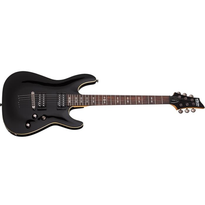 Schecter Guitar Research OMEN-6 Electric Guitar - Black