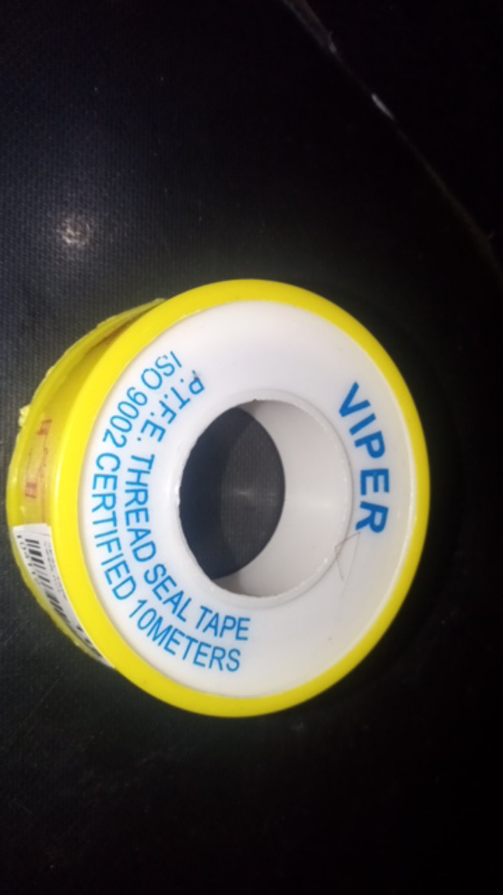 Seal Tape Isi 10 Meter Kig / Ptfe Seal Tape Pipa Kig Onda 1/2 12mm Siltip Seltip Sealtape Kran Air