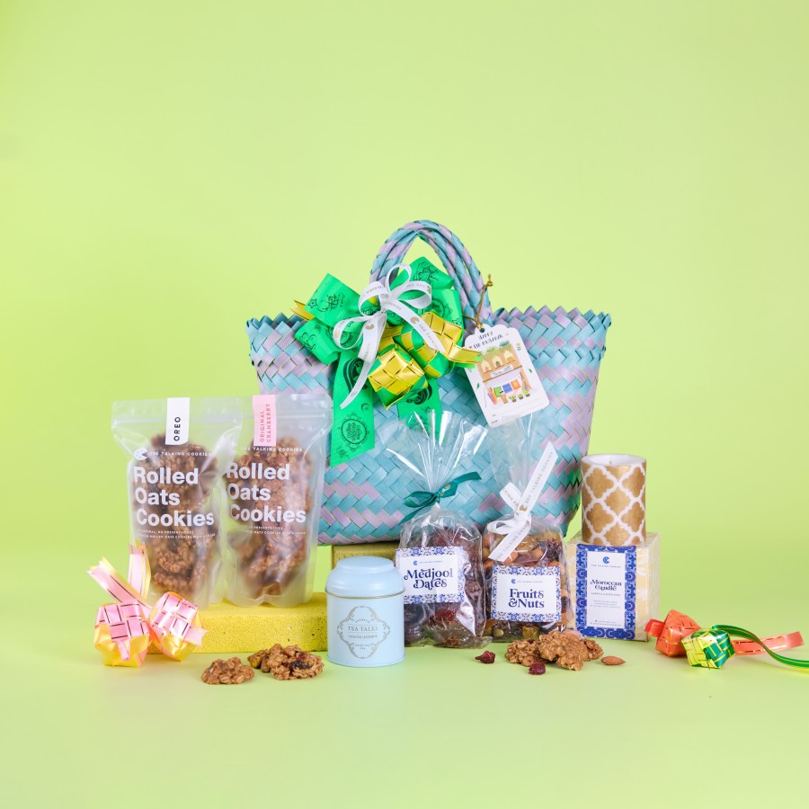 Festive Eid Rolled Oats Cookies Hampers Ramadhan