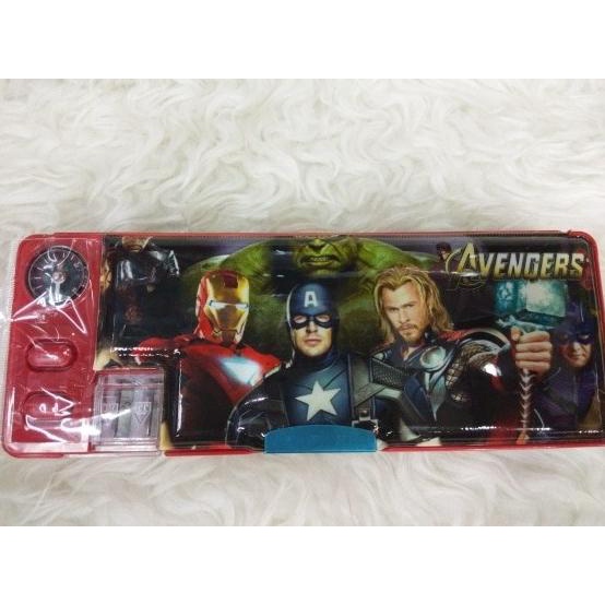 

OFFICE & STATIONERY | ALAT TULIS | KOTAK PENSIL CARS. SPIDERMAN DAN AVENGER