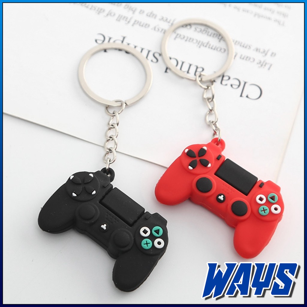 [G013] Gantungan Kunci Joystick Video Game Controller PS4 Keychain Motor Mobil Rumah