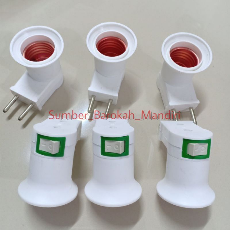 Fitting Colok + Saklar Fiting Colok Switch Dutron DV FCS 01