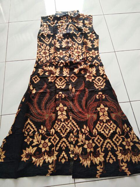 Couple Gamis Busui Sogan Dolby Batik Murah Couple Keluarga Batik Gamis Jumbo