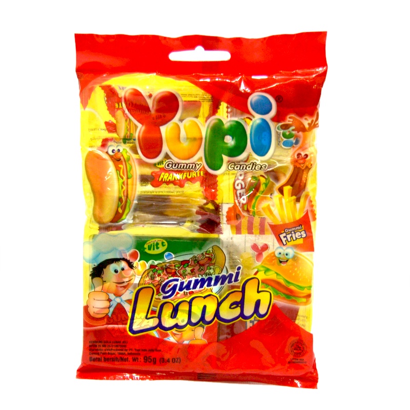 

Yupi Permen Gummy Lunch 95Gr