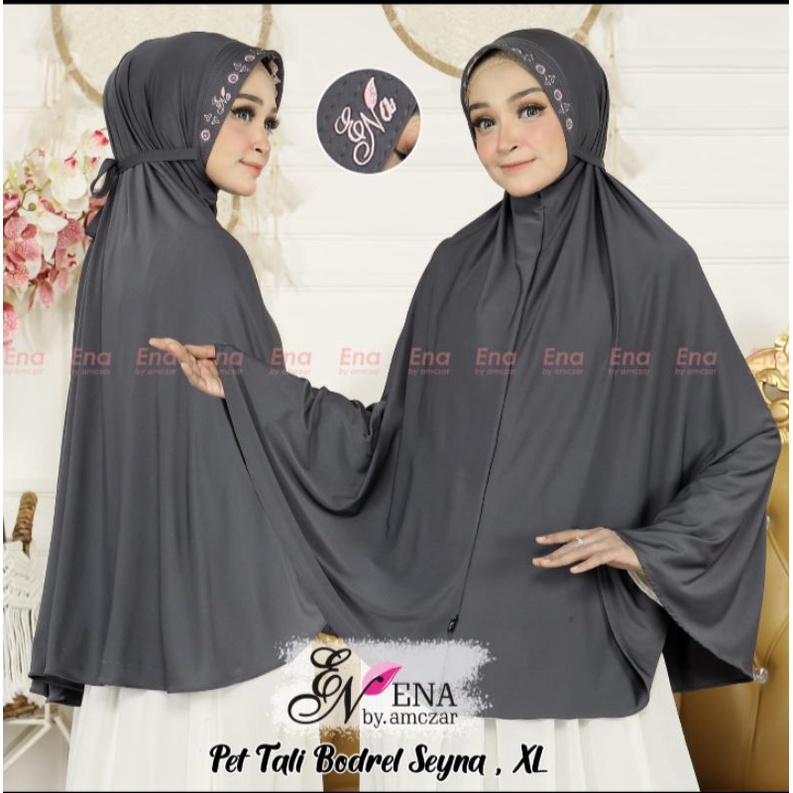 pet tali bodrel seyna XL/ Hijab jumbo jersey pet/ hijab instan jumbo tali