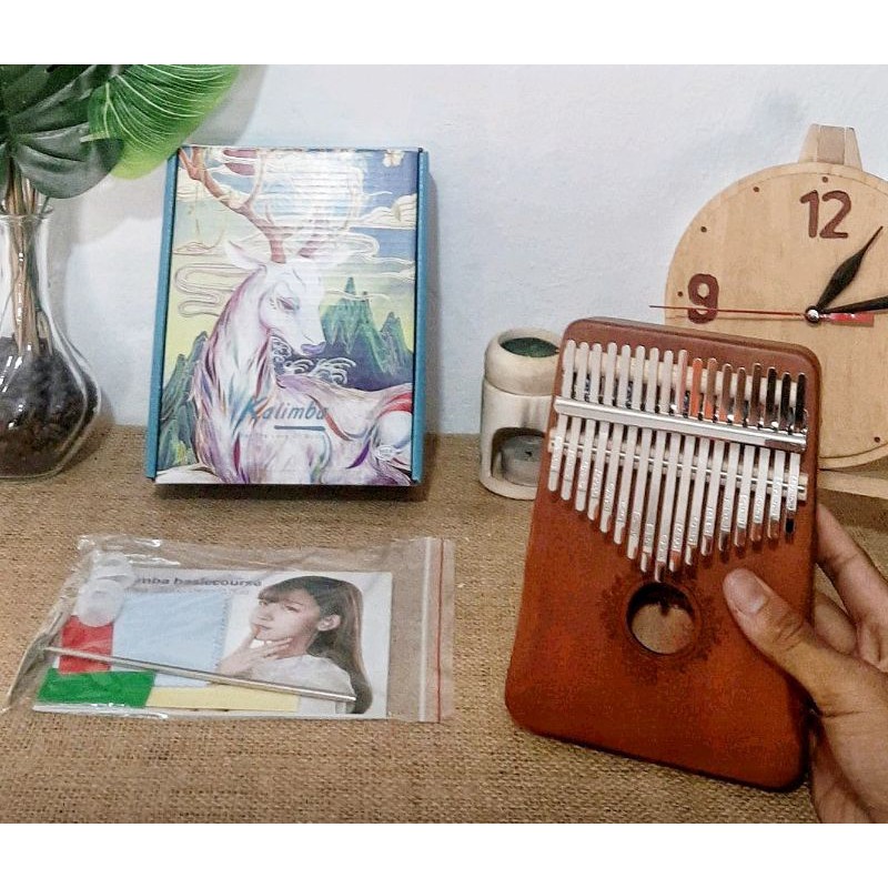 Kalimba Winly 17 Key &amp; 21 Key Free Softcase Original