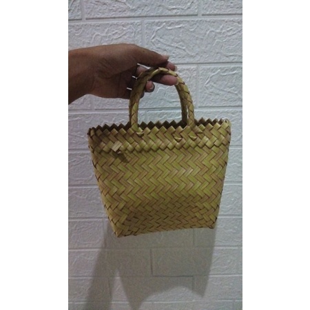 TAS ANYAMAN XS TALI PENDEK/TAS SOUVENIR/TAS HANTARAN