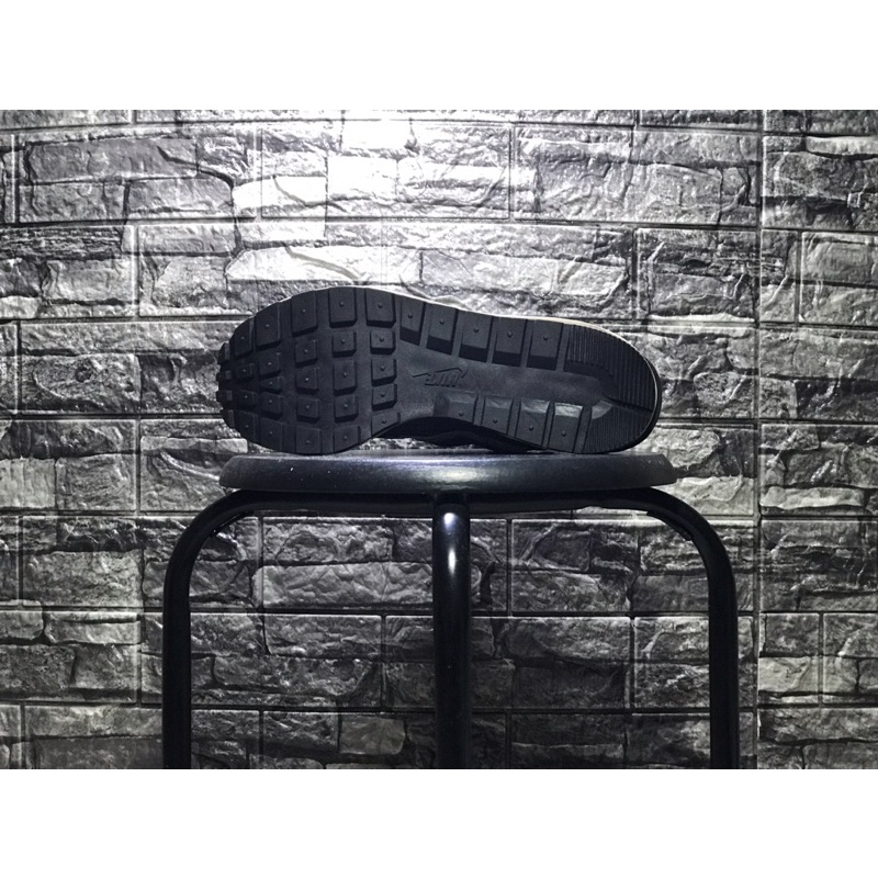 SEPATU SNEAKERS VAPORWAFFLE x SACAI BLACK SUMMIT WHITE PURE PLATINUM-5